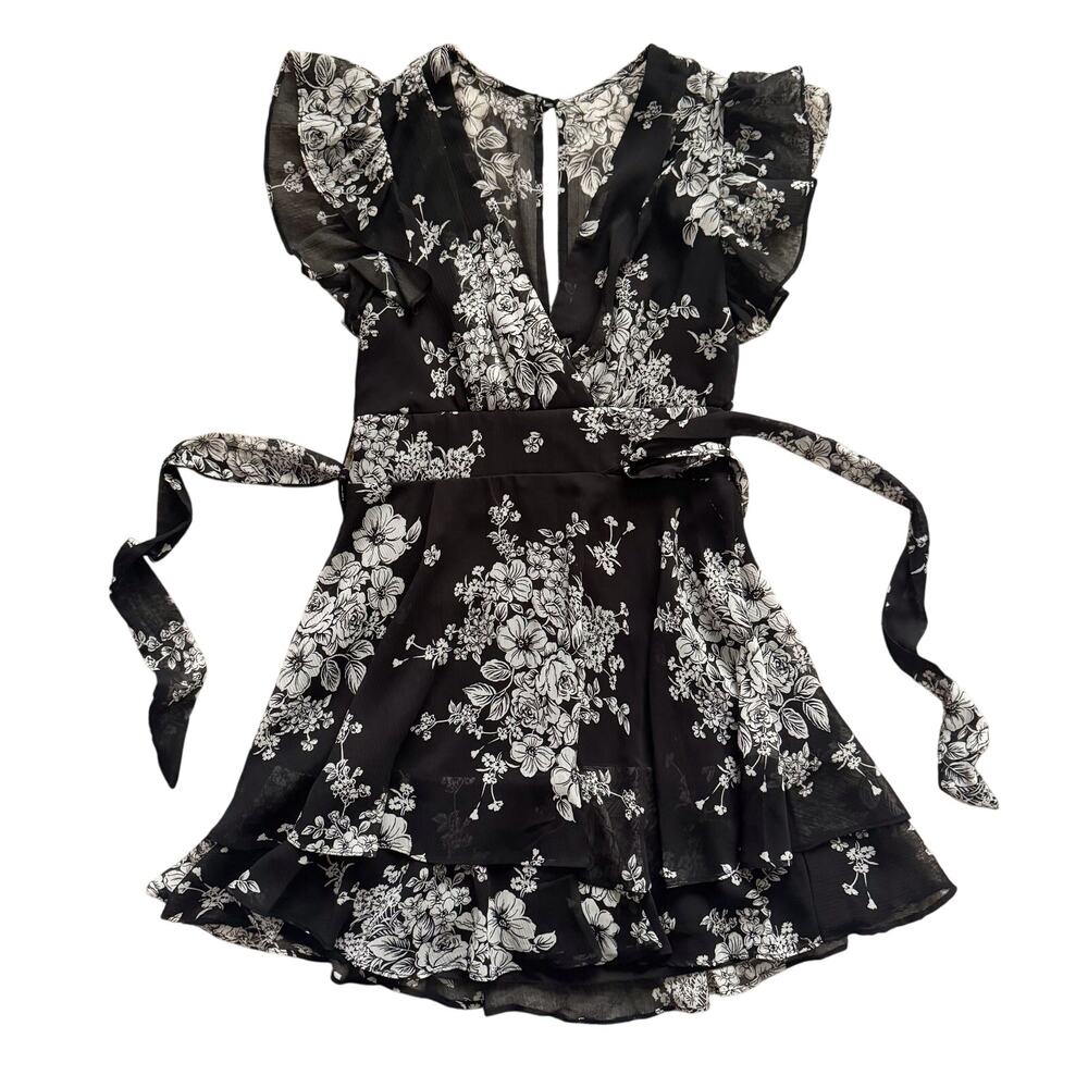 VTG B. Darlin Y2K Babydoll mini dress Women's Sz 4 6 Vintage Fairy Fairycore 90s - Picture 10 of 16